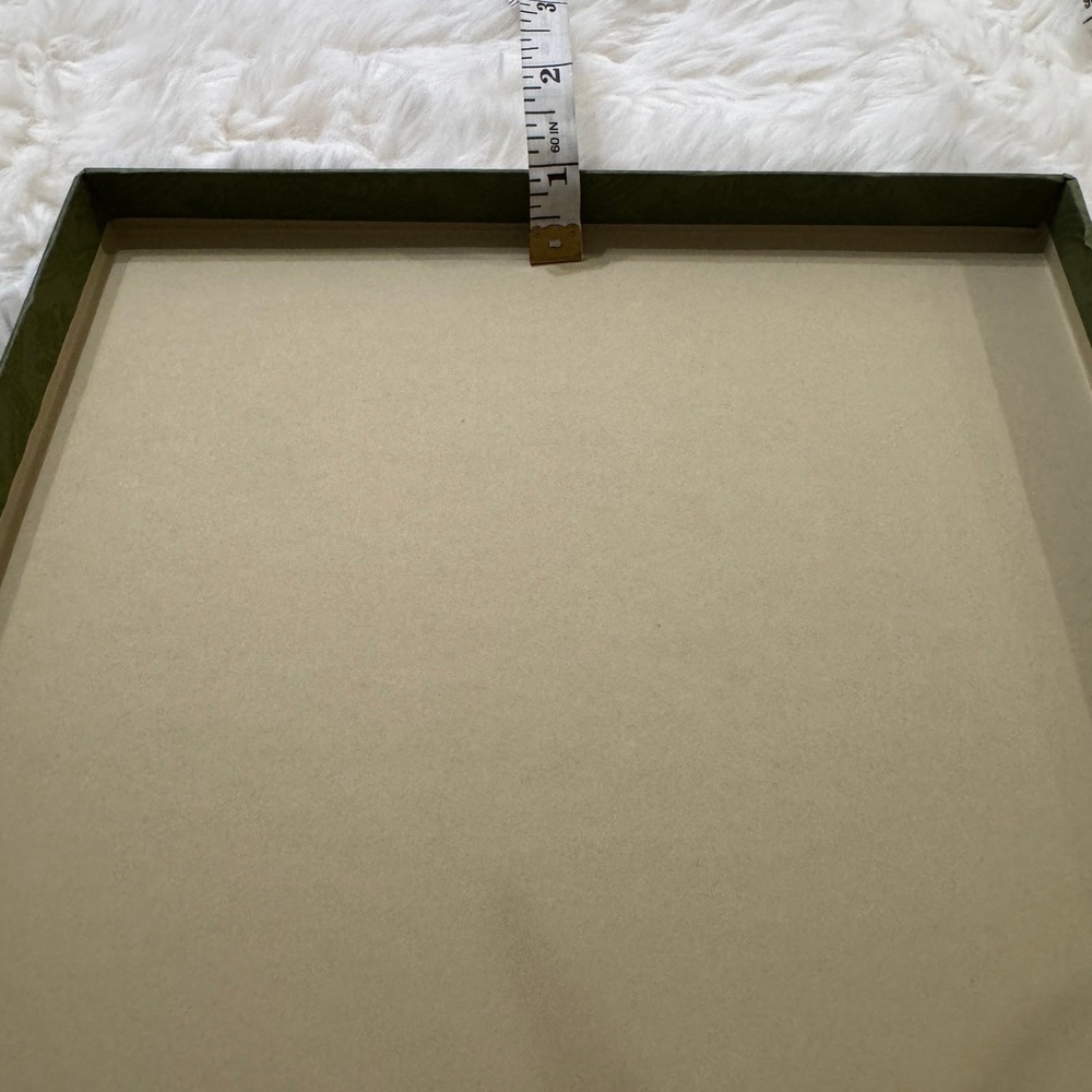 Authentic Gucci Empty Green Gift Box | Luxury Designer Packaging 10x10 - Picture 6 of 6